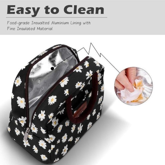 Lunch Bag for Women Men Insulated Lunch Box for Adult Reusable Lunch Tote Bag - Picture 7 of 7